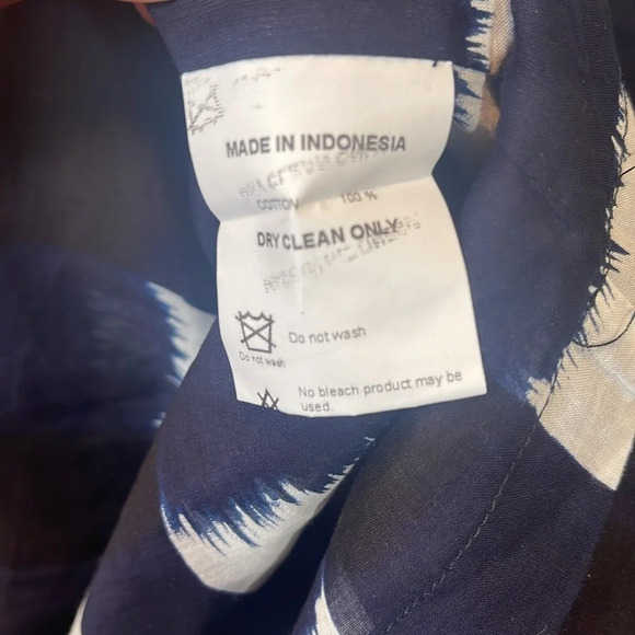 Samantha Sung Black Anastasia Linen Blouse size 4 - Picture 6 of 6